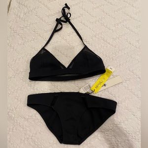 Vitamin A Neolux bikini set, size XS/4 bottom (NWT), S top (GUC)